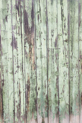 Fototapeta na wymiar Old vintage green board of the rails, texture