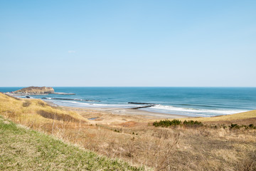 Fototapeta na wymiar 海岸の風景
