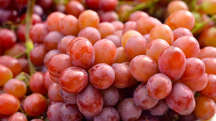 Red grapes