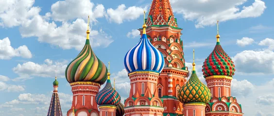 Peel and stick wall murals Moscow Moscow. St.Basil Cathedral