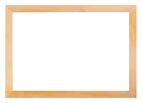 modern simple narrow wooden picture frame