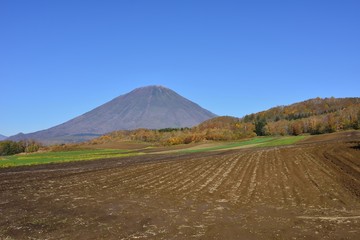 Fototapeta premium 羊蹄山周辺地域