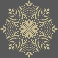 Orient Abstract Vector Pattern