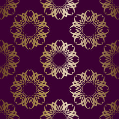 Vector illustration. Seamless geometric pattern
