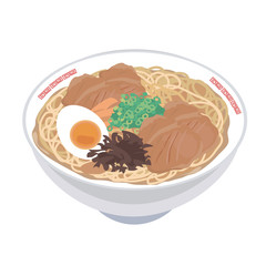 ラーメン　イラスト