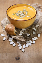 pumpkin soup - puree