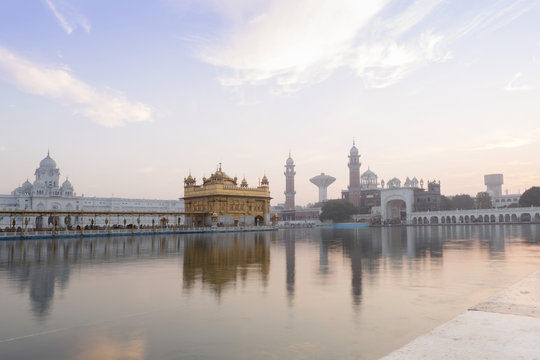 The Harmandir Sahib (The Golden Temple), Amritsar, Punjab