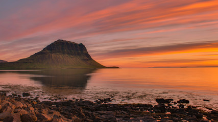 Sunset at Grundarfjordur