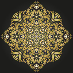 Orient Abstract Vector Pattern