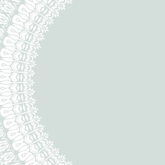 Floral Modern Vector Frame