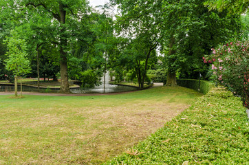 Park. Area for walking and recreation.