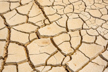 Abstract background of cracked earth