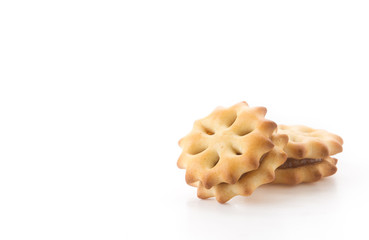 biscuit with pineapple jam