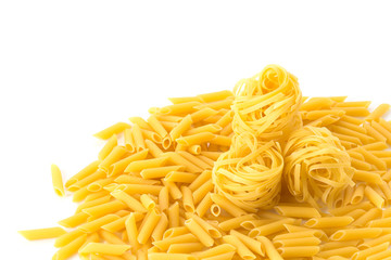 Italian spaghetti pasta dried food