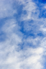 Blue sky with cloud