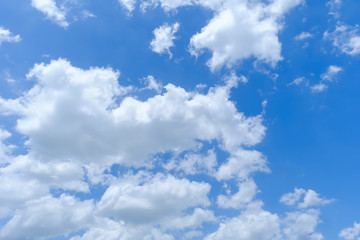 Blue sky with cloud