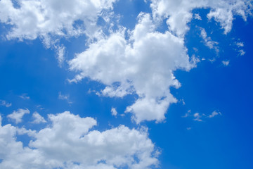 Obraz premium Blue sky with cloud