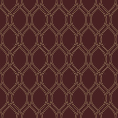 Naklejka premium Geometric Seamless Vector Pattern