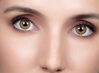 Fototapeta premium Piękne oko z bliska