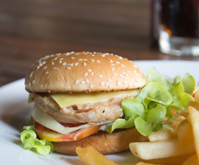 Crispy Chicken Burger