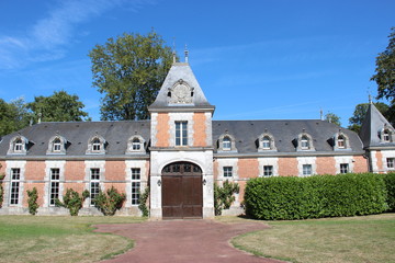 Fototapeta na wymiar Château de Rocheux : Fréteval
