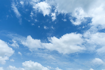 Fototapeta premium Blue sky with cloud