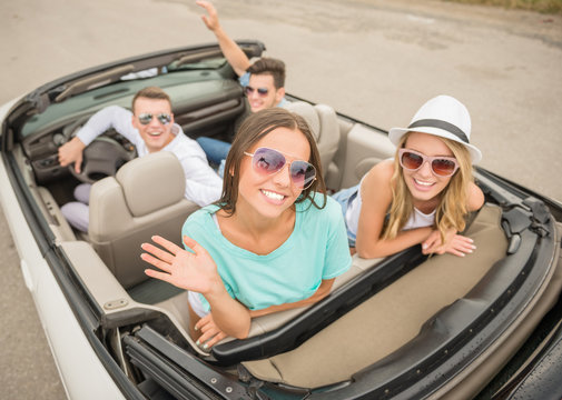 Friends In Cabriolet