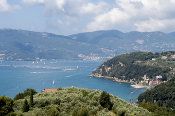 Fototapeta na wymiar Golfo di La Spezia - Liguria, Italia