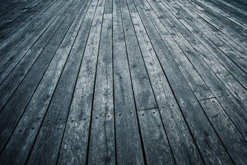 Rustic Wooden Boardwalk in Perspective