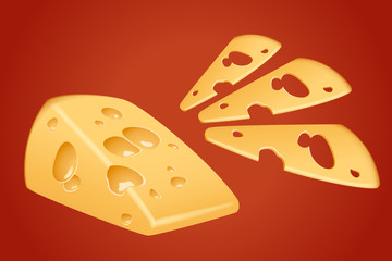 piece cheese 