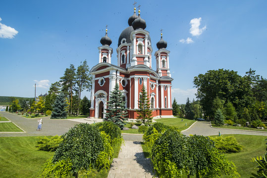 The orthodox monastery of Curchi, Moldova