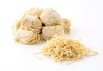 yellow noodles