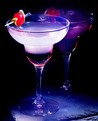 Pomegranate drink with lemon juice 75.