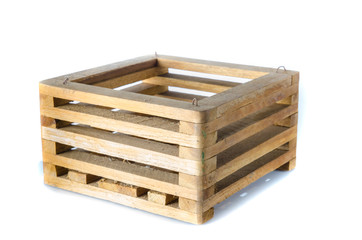 Wooden pots for growing orchids