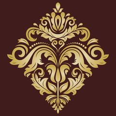 Oriental Abstract Vector Pattern