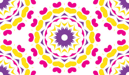 Ethnic seamless patterns. Aztec geometric backgrounds. Stylish navajo fabric. Modern abstract wallpaper. Vector illustration.