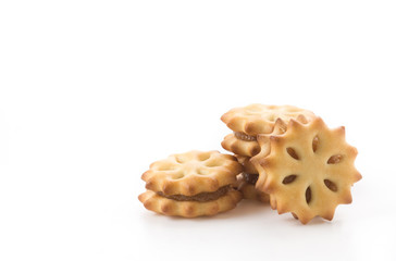 biscuit with pineapple jam