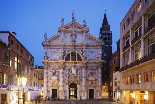 San Moise Church, Venice, Veneto