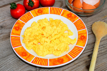 Scrambled eggs