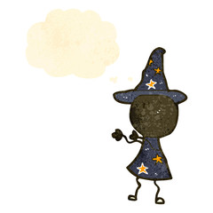 retro cartoon wizard