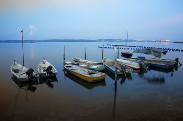 Fototapeta premium Sunrise at Fisherman Jety