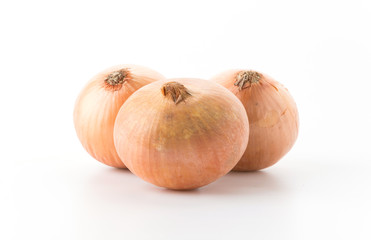 onion isolated on white background
