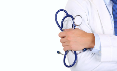 Male medicine therapeutist doctor hands