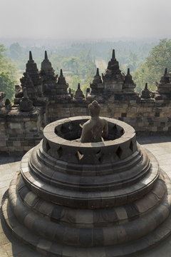 Borobudur Buddhist Temple, Java, Indonesia
