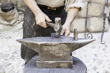 Hammer and anvil