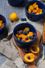 Process of preparation crumble