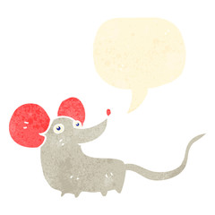 retro cartoon mouse