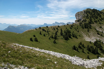 Panorama du Pas de la Balme  , Massif du Vercors
