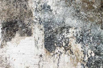 Old painted wall damage surface