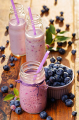 Blueberry smoothie